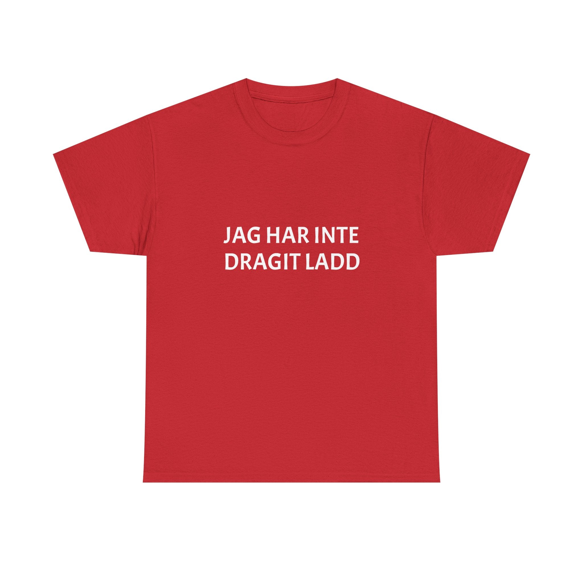 Minimalist Tee — "Jag har inte dragit ladd"