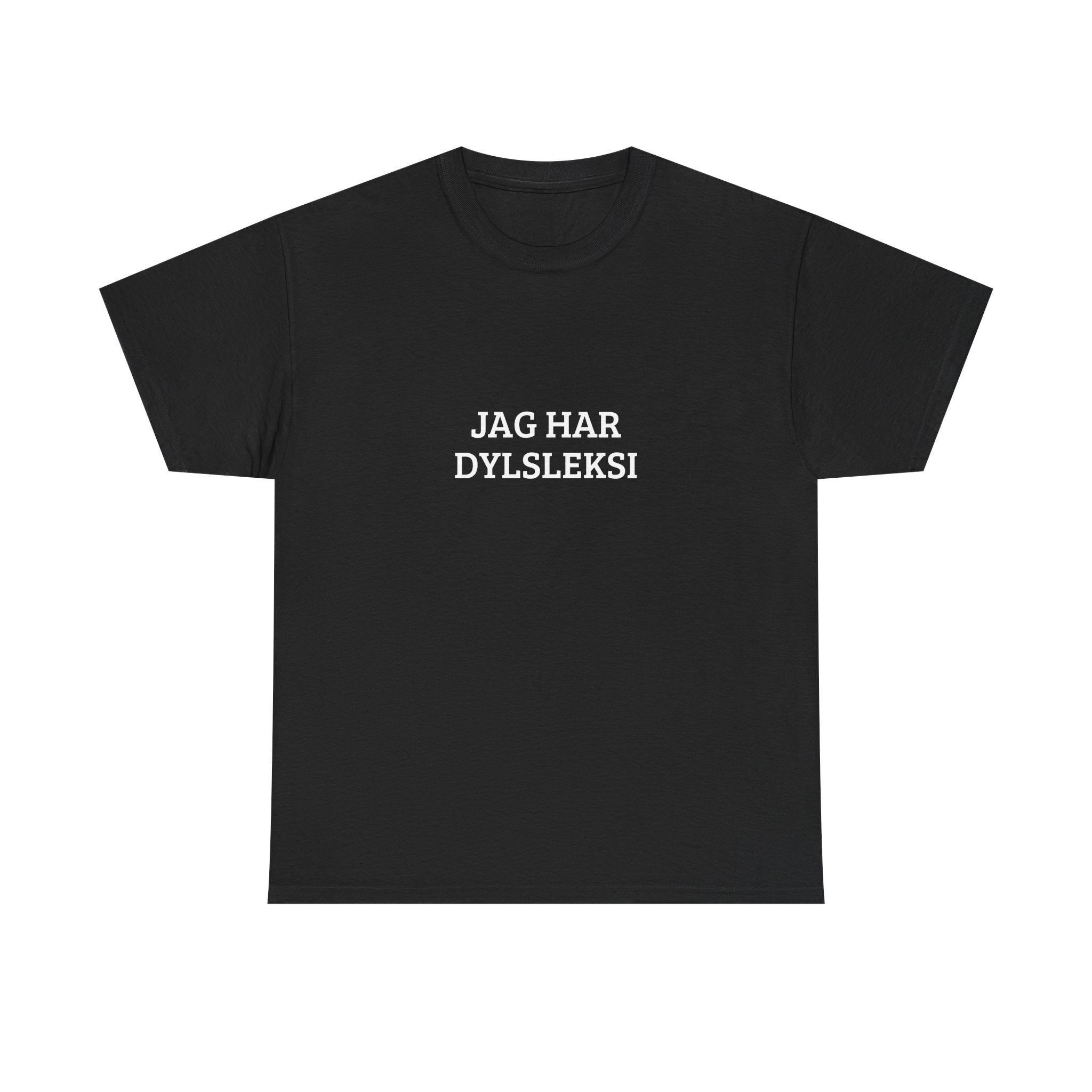 Dyslexia Awareness Tee — "Jag har dysleksi"