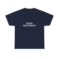 T-Shirt — "Begår Skattebrott" Minimalist Swedish Statement Tee