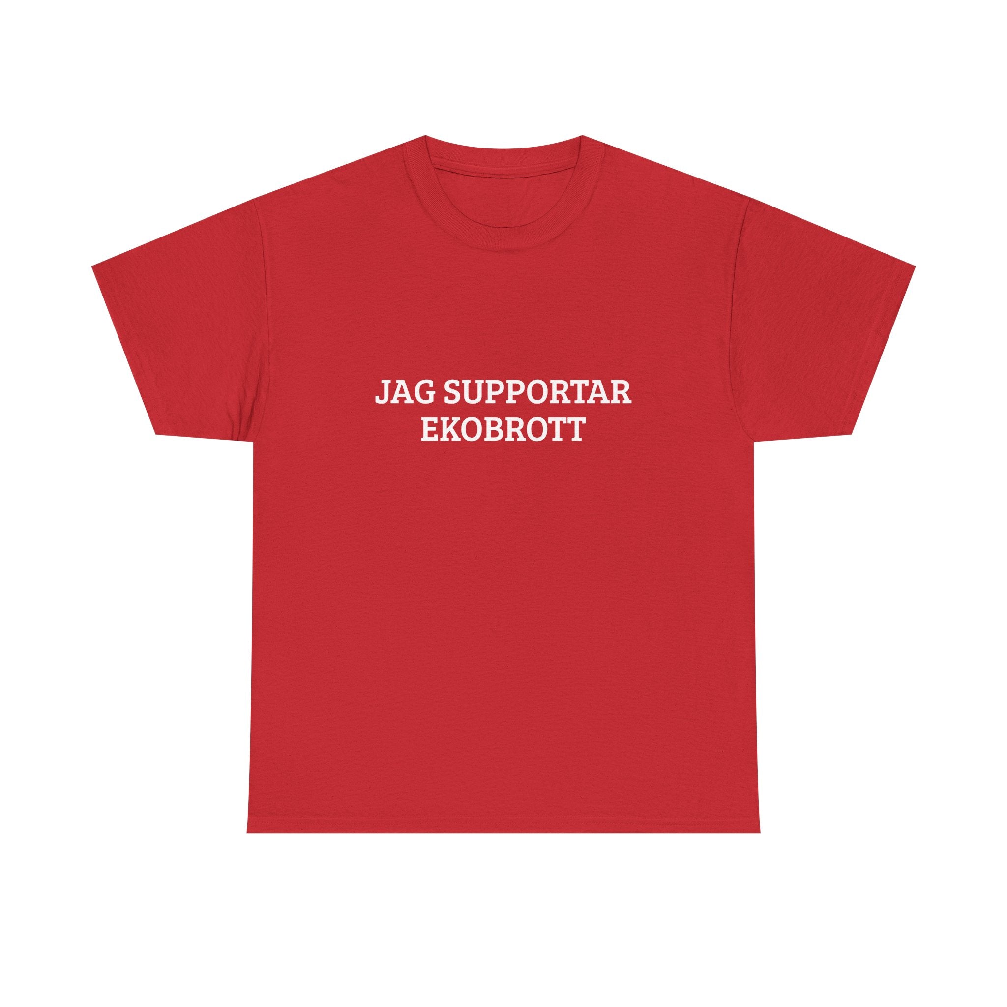 T-Shirt — "Jag Supportar Ekobrott"